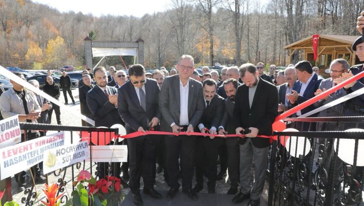 Doğanın kalbinde ‘Çadır Restoran’ hizmete açıldı