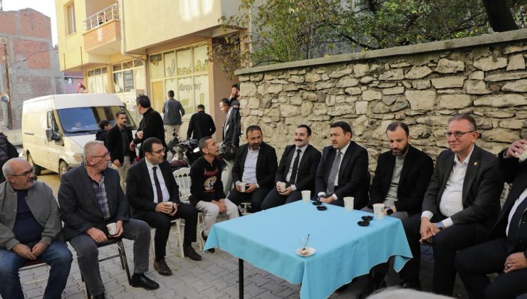 Vali Musa Işın, Domaniç’te vatandaşlarla buluştu