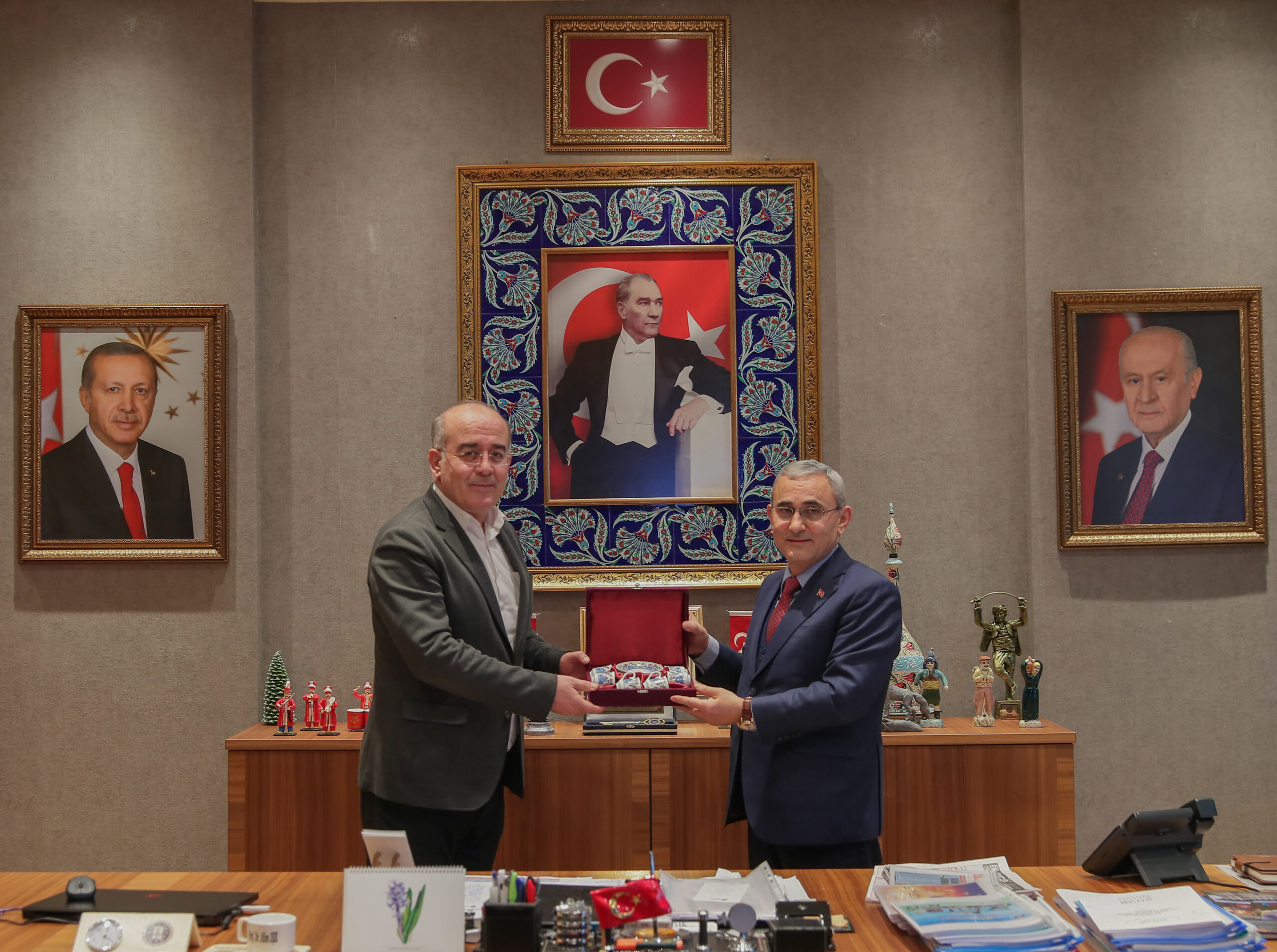 Konya’dan Başkan Işık’a ziyaret