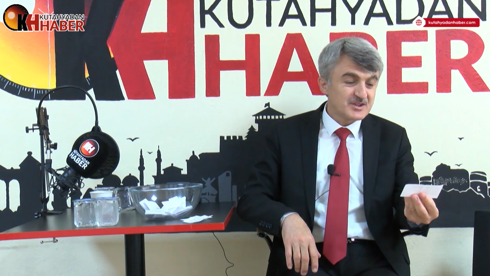 DPÜ Rektörü Prof. Dr. Kazım Uysal, Kütahya’dan Haber’in konuğu oldu