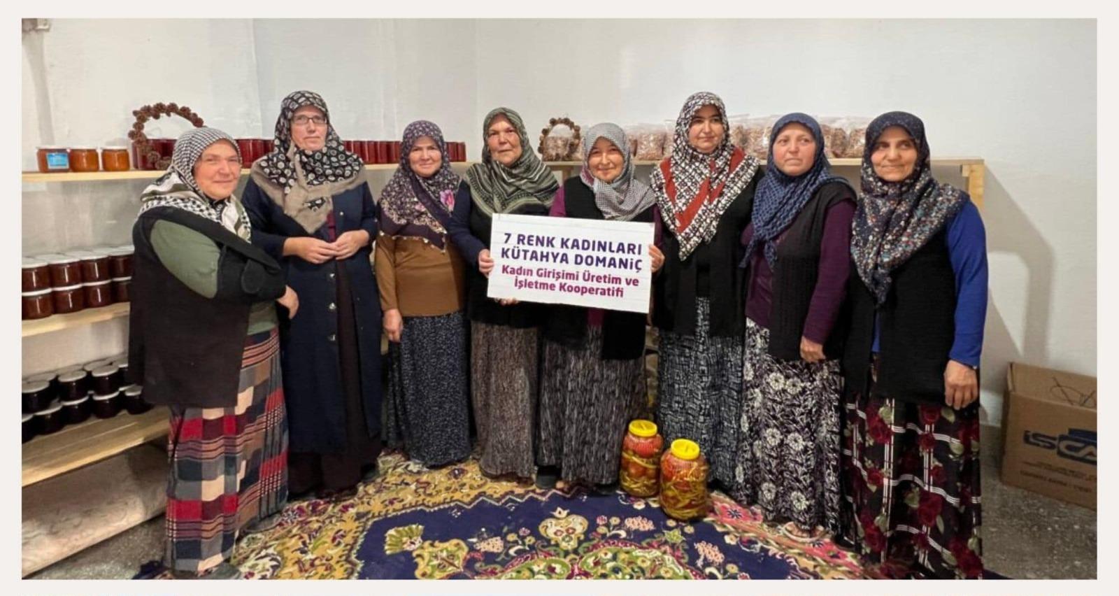 Domaniçli kadınlar Türkiye’de bir ilki başardı