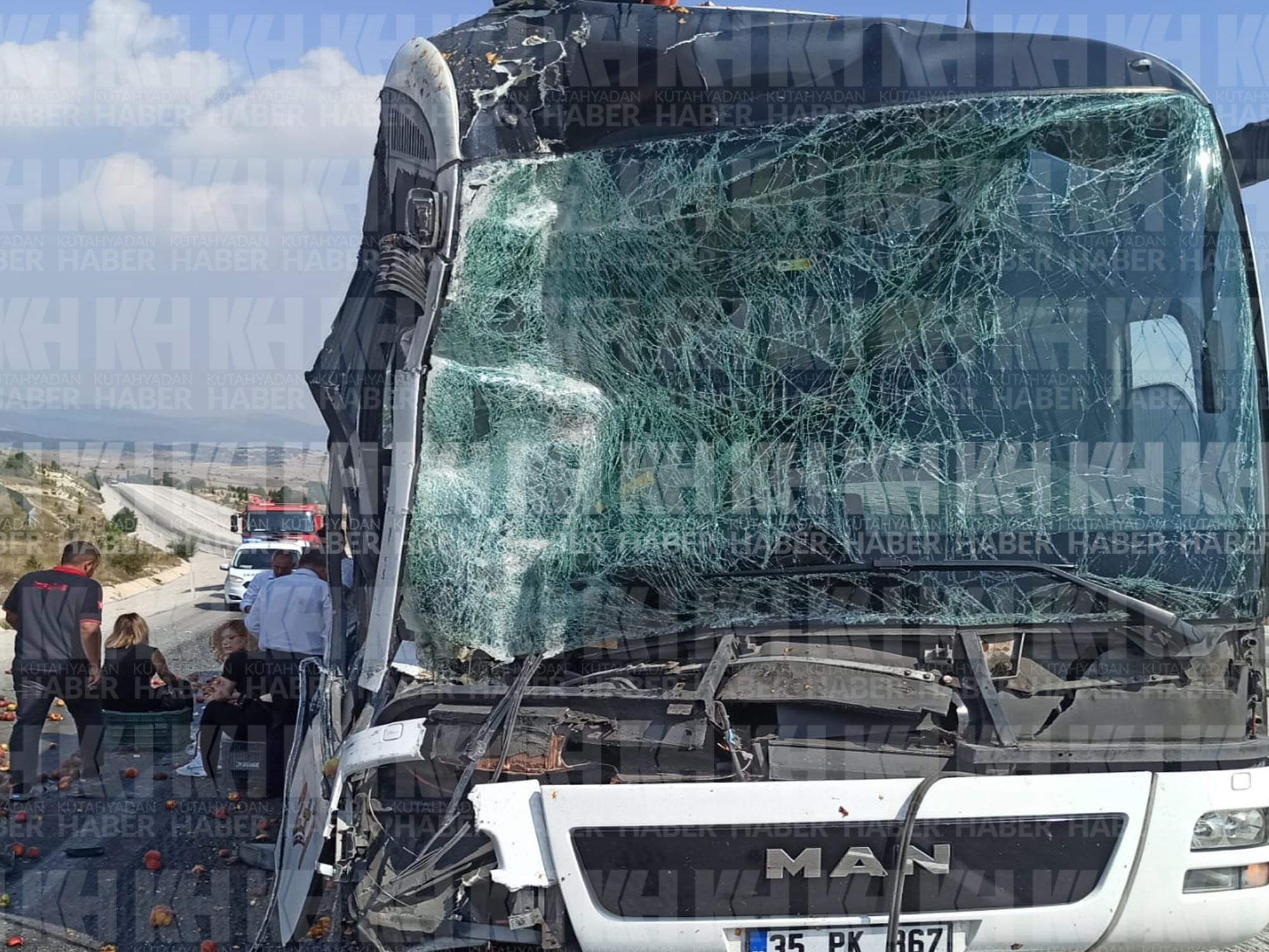 Otobüs kazasında yaralı sayısı 8’e yükseldi! Vali talimat verdi, yol güvenliği için ek ekip sevk edildi
