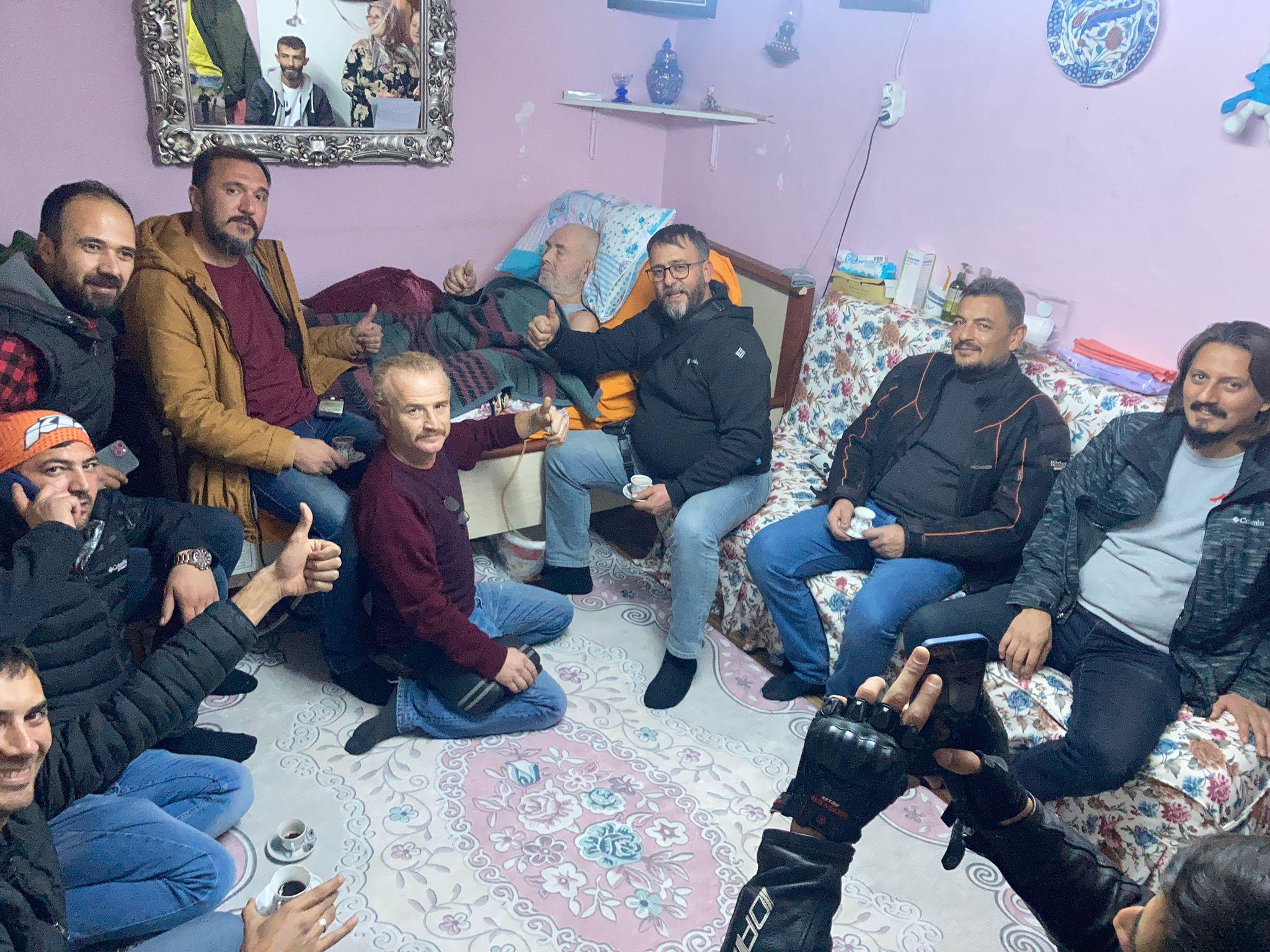 KÜMOK’tan pistlerin en yaşlı sporcusuna vefa ziyareti