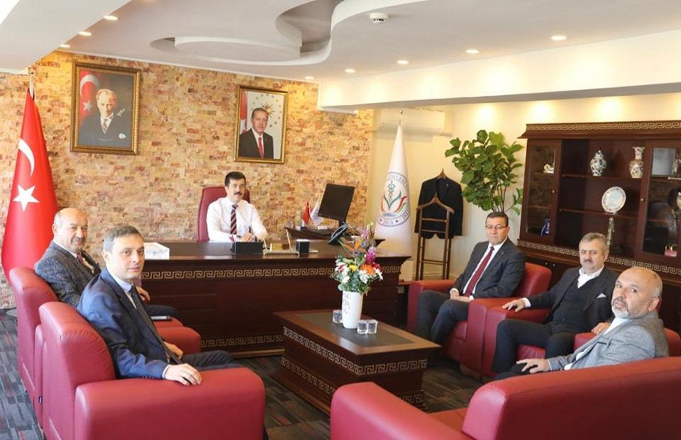 Müdürlerden Rektör Tekin’e ziyaret