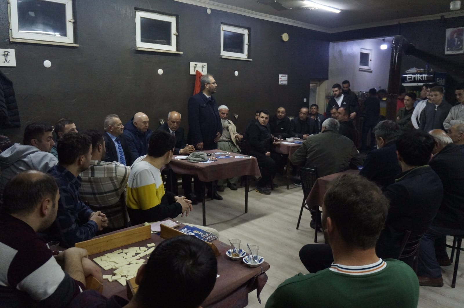 CHP adayı Ahmet Sunar, vatandaşların taleplerini dinledi