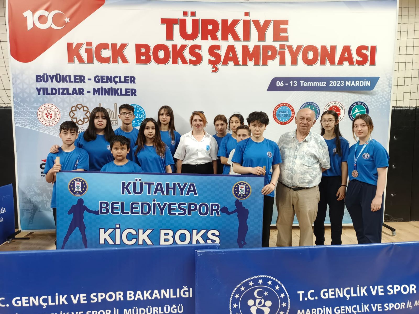 Kick boksçular Türkiye Şampiyonası’ndan 7 madalyayla döndü