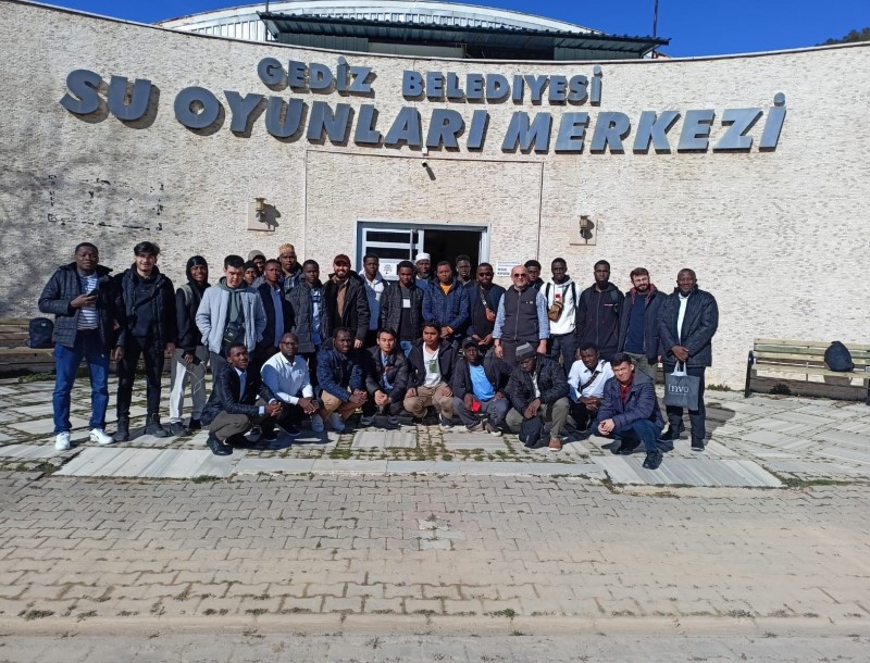 Yabancı öğrenciler Ilıca’da