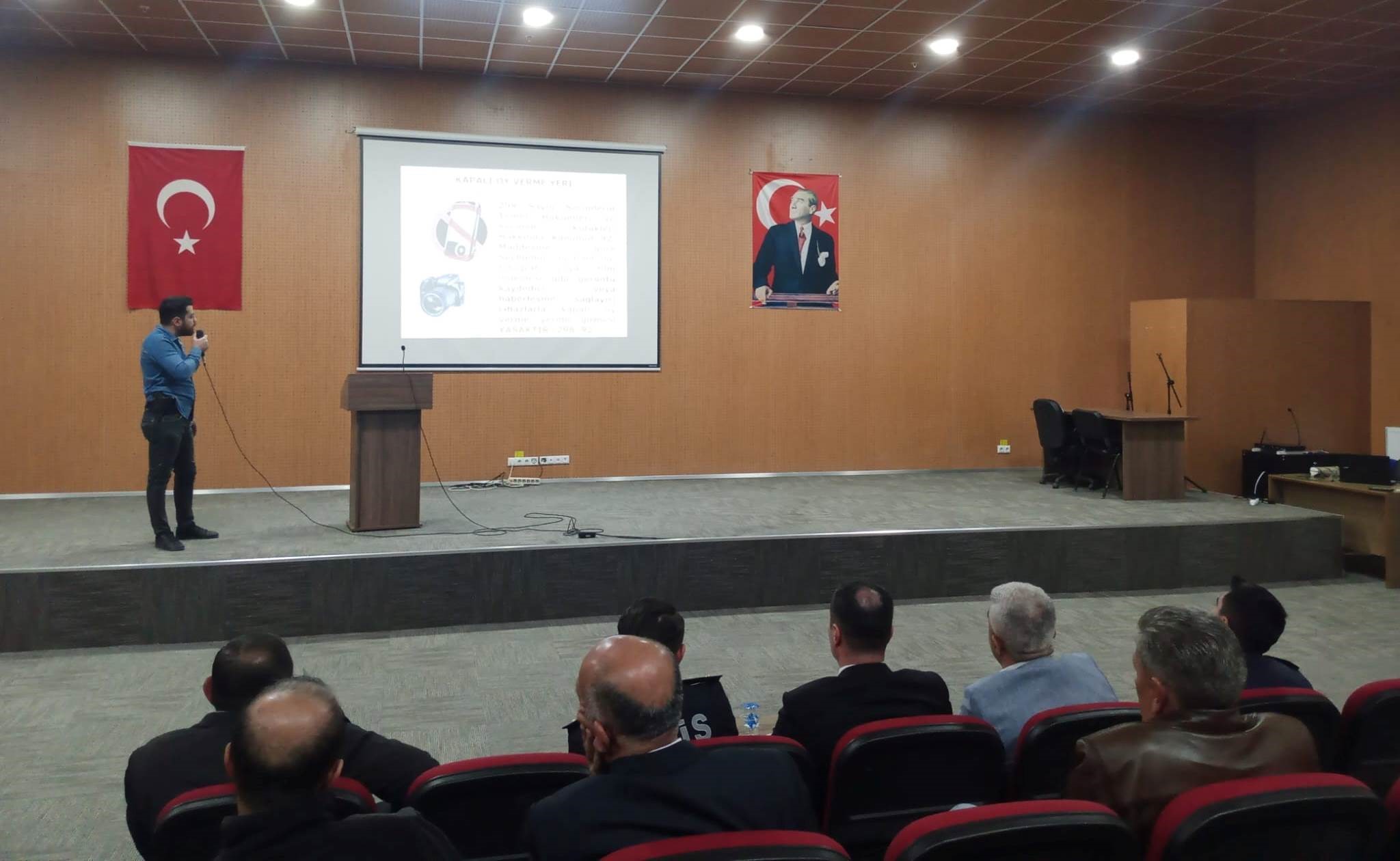 Seçim günü alınacak tedbirler masaya yatırıldı