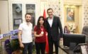 Türkiye şampiyonu Ceren’e altın hediyesi