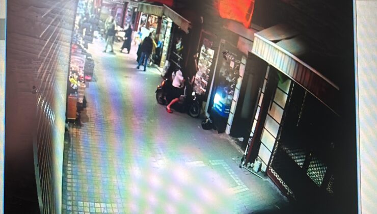 Motosikletli hırsızlar saniye saniye görüntülendi! 2 tutuklama