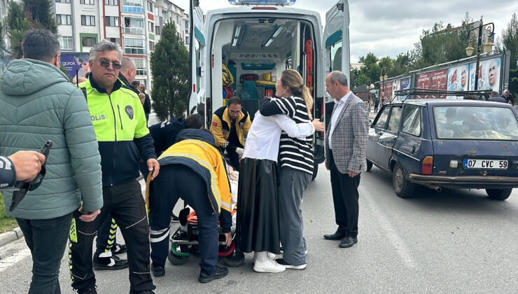 Kütahya’da motosikletin çarptığı yaya ağır yaralandı
