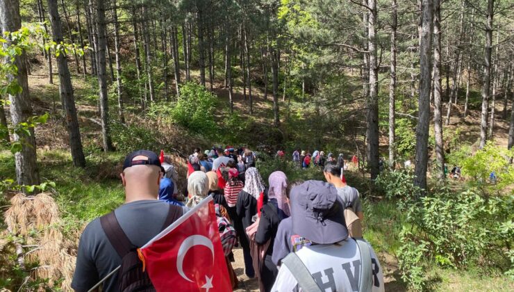 Doğaseverler Çamlıca’da buluştu