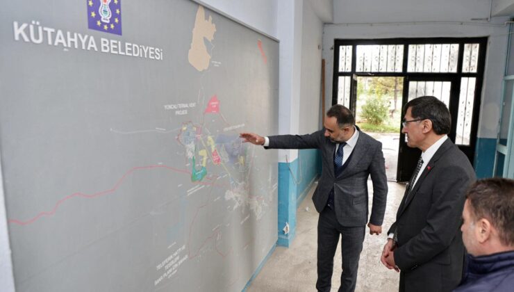 Başkan Kahveci’nin birim ziyaretleri sürüyor