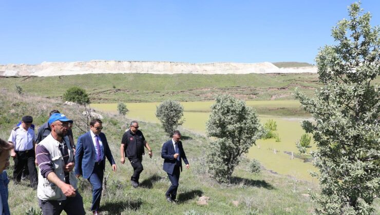 Vali Işın’dan Seyitömer yolunda inceleme