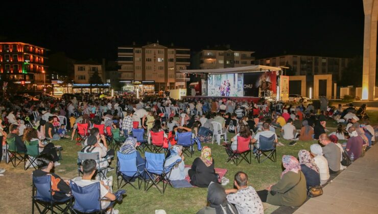 Açık hava sineması etkinlikleri başlıyor