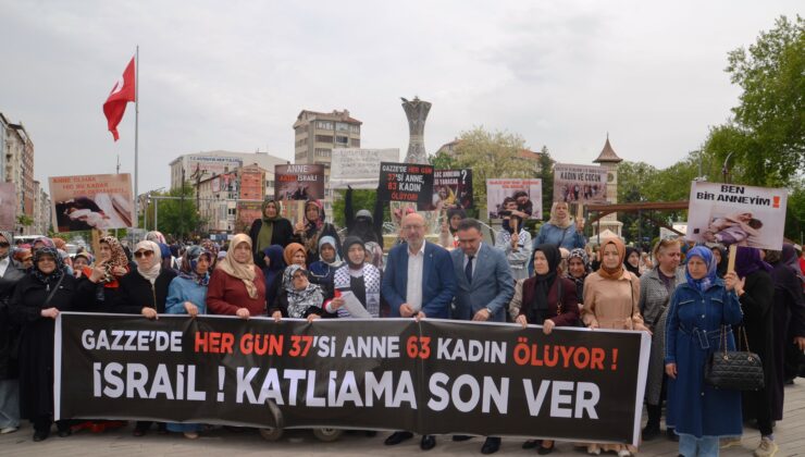 AK Parti Kadın Kolları Gazze’deki anneler için toplandı