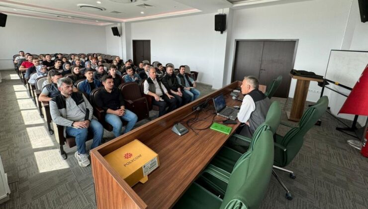 Müdür Erdal Dingil’den mühendislerle istişare
