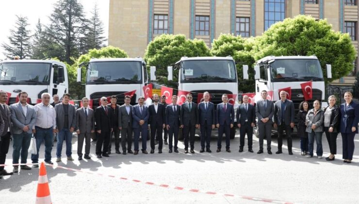 Yeni araçlar hizmetlere katkı sağlayacak