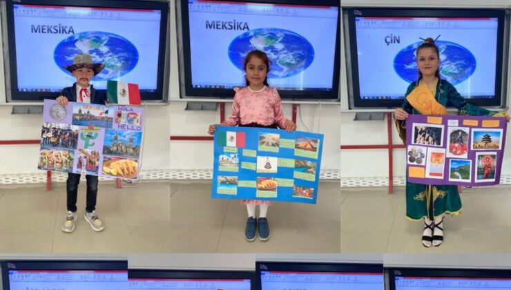 Minikler farklı kültürleri eğlenerek öğrendi