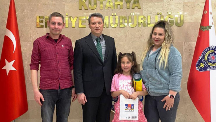 İl Emniyet Müdürü Sıralı minik misafirini ağırladı