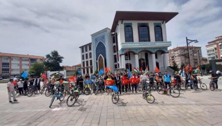 Pedallar zulme karşı çevrildi