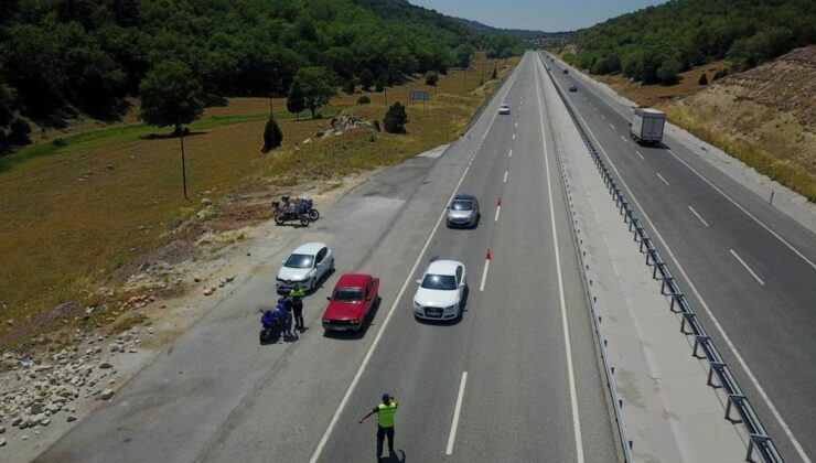 Jandarma ekipleri tatil boyunca göz yummadı