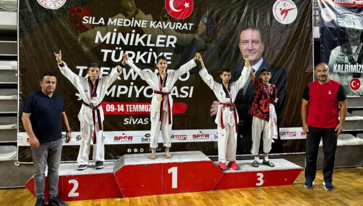 Taekwondo’da bronz madalya Kütahya’ya geldi