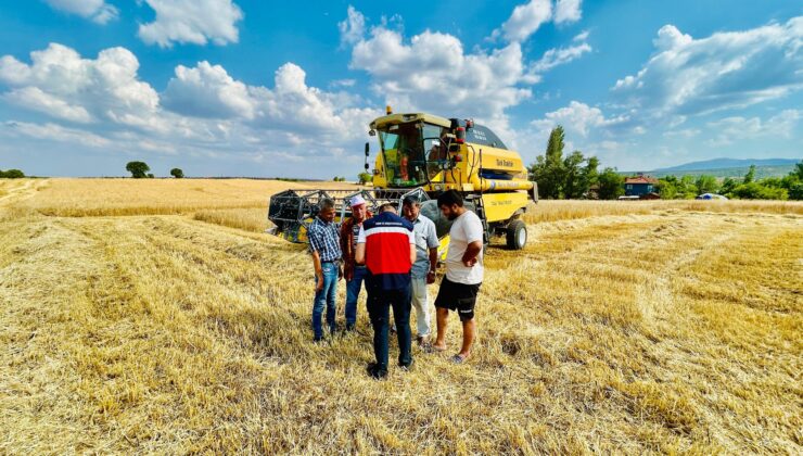 Hasat işlemlerinde kontrol ve bilgilendirme