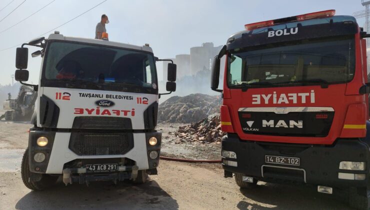 Tavşanlı Belediyesi’nden Aydın Söke’deki yangına destek