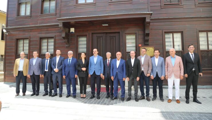 Başkan Derin: “Uluslararası işbirliklerine daima destek vereceğiz’