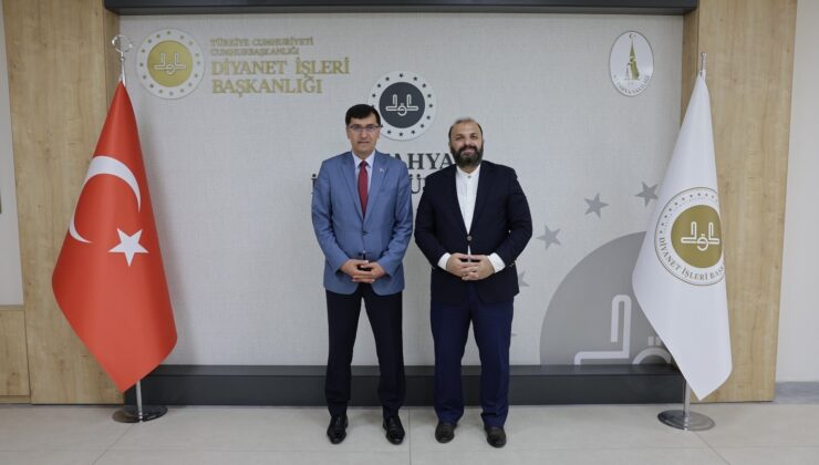 Başkan Kahveci’den Müftü Açık’a ziyaret