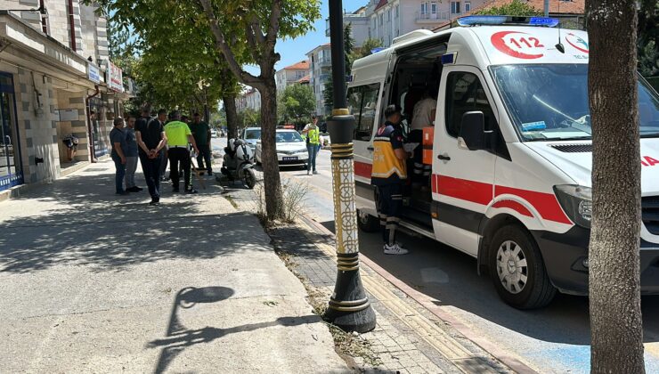 Motosiklete çarpıp kaçtı! Polis memuru yaralandı