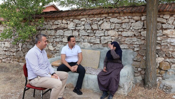 Kaymakam Demirci vatandaşın taleplerini yerinde dinliyor