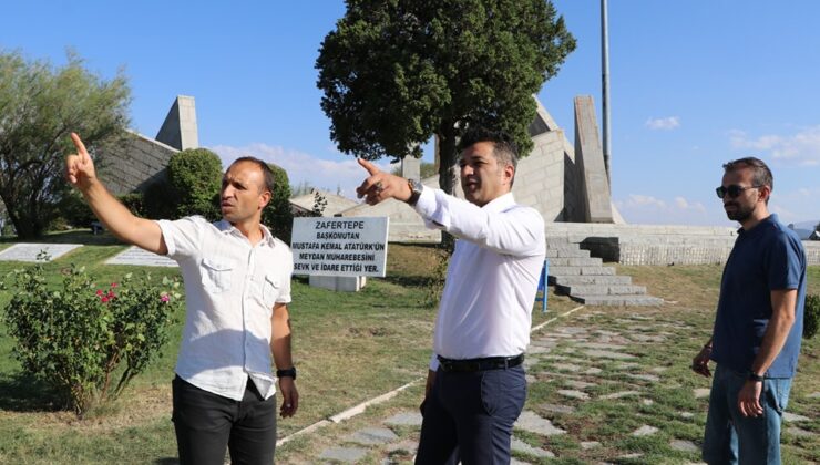 Dumlupınar Şehitliği’nde hazırlıklar sürüyor