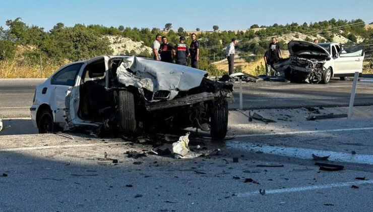 Şerit ihlali kaza getirdi: 5 yaralı