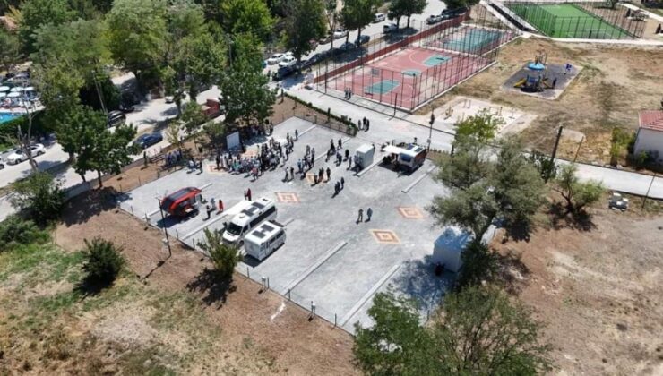 Yoncalı Karavan Kamp Alanı hizmete açıldı