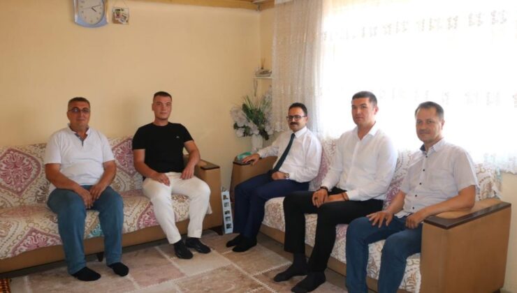 Kuzey Irak’taki bombalı saldırıda yaralanan Kütahyalı askere ziyaret