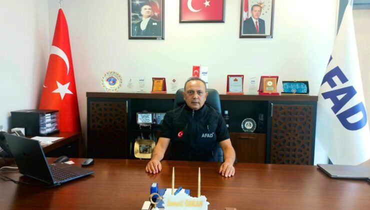 AFAD Müdürü Özkan görevine başladı