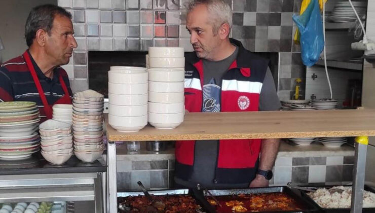 Ekipler güvenli gıda için sahada