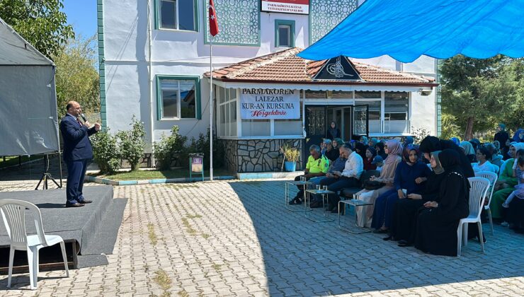 Parmakören Yatılı Kız Kur’an Kursu’nda kapanış programı yapıldı