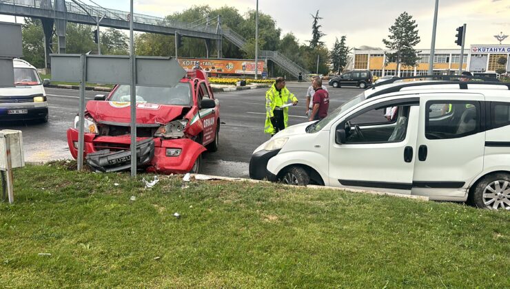 Emniyet kemeri sayesinde burunları bile kanamadı