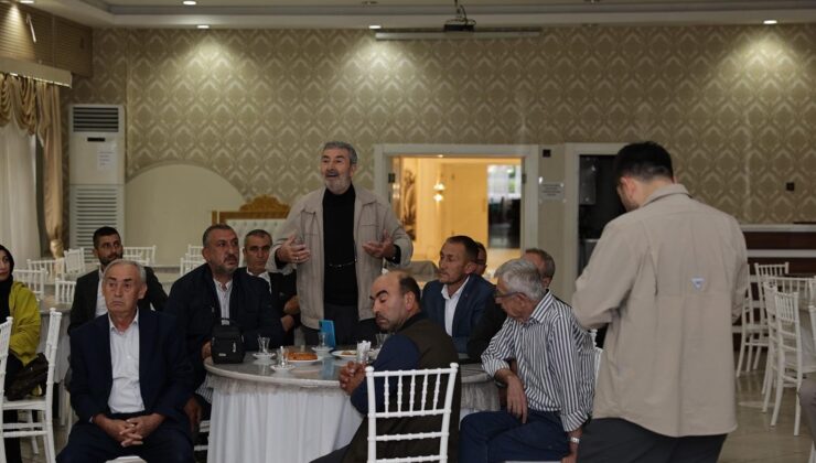 Başkan Kahveci’den muhtarlarla toplantı