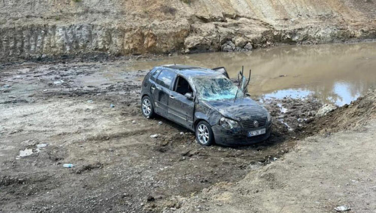 Çalışma yapılan yolda kaza: 3 yaralı