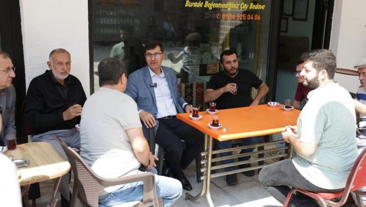 Başkan Kahveci esnafları dinledi