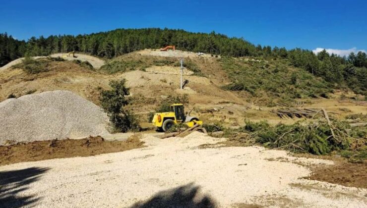 Günlüce göleti için çalışmalar başladı