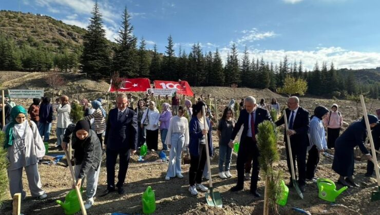 Fidanlar Menderes anısına toprakla buluştu