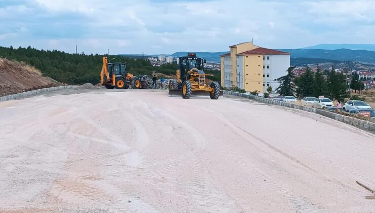 Tavşanlı’da yeni hastane için otopark çalışması