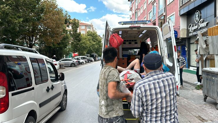 İskeleden düşen inşaat işçisi yaralandı