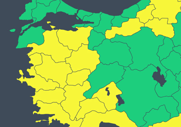 Meteoroloji sarı uyarı verdi! Sağanak geliyor