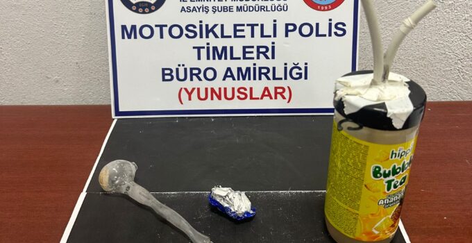 Yunus Timleri’nden aparta uyuşturucu operasyonu: 1 gözaltı